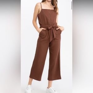 Sanctuary brand- Sand Dunes Jumpsuit- Rattan